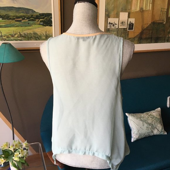 Sheer Aqua Top/Vest - Picture 5 of 8